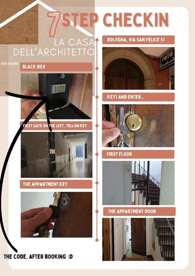 شقة بولونيا  في Casa Dell'Architetto المظهر الخارجي الصورة